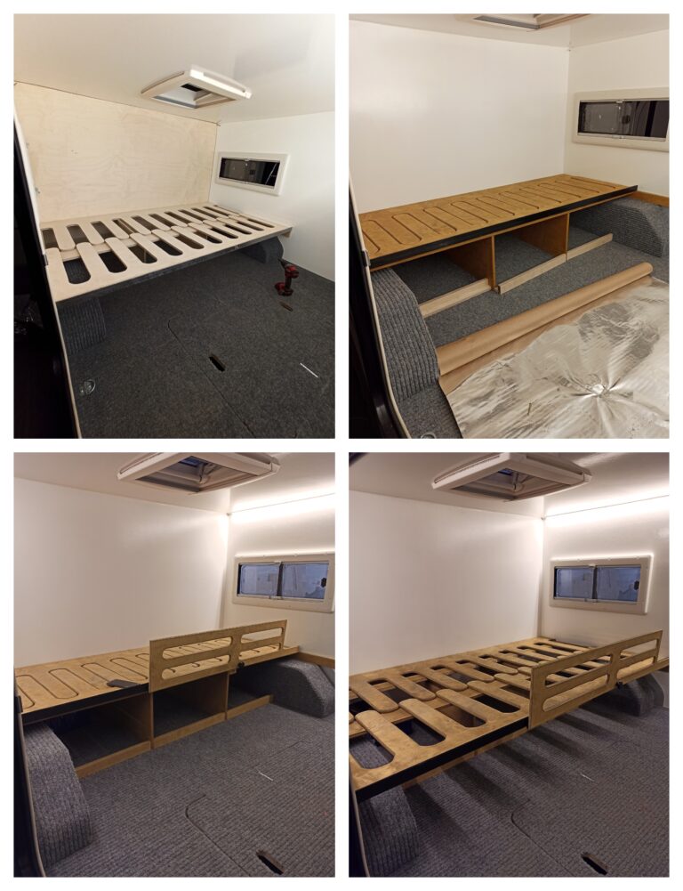 Respo mini-karavan lahtikäiv voodi