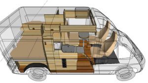 Sketchup programm Matkaauto ehituse planeerimiseks