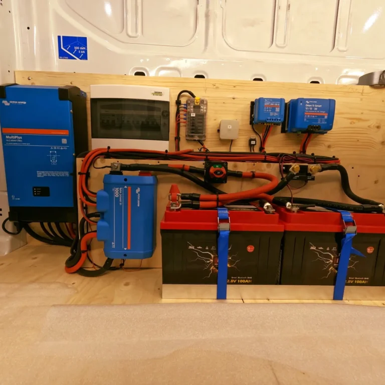 Kaubikust matkaauto elektrisüsteem