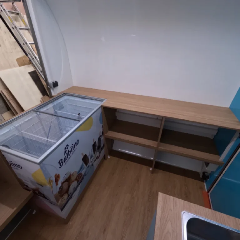 Balbiino jäätisehaagis sisustus