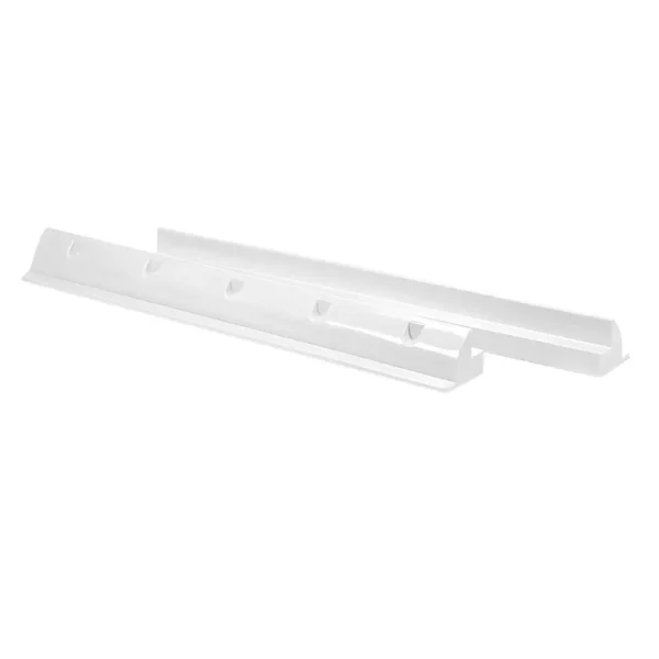 Päikesepaneeli jalad spoiler 680mm 2-osa Heavy Duty, valge