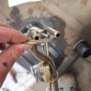 Soojapuhuri ühendamine kütusepaaki