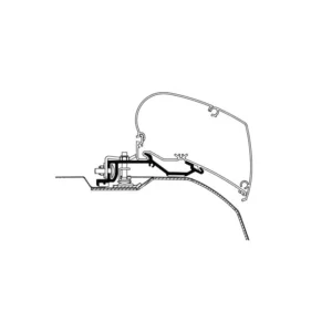 Markiisi kinnitus THULE Ducato/Jumper/Boxer 3,75-4m 2007+