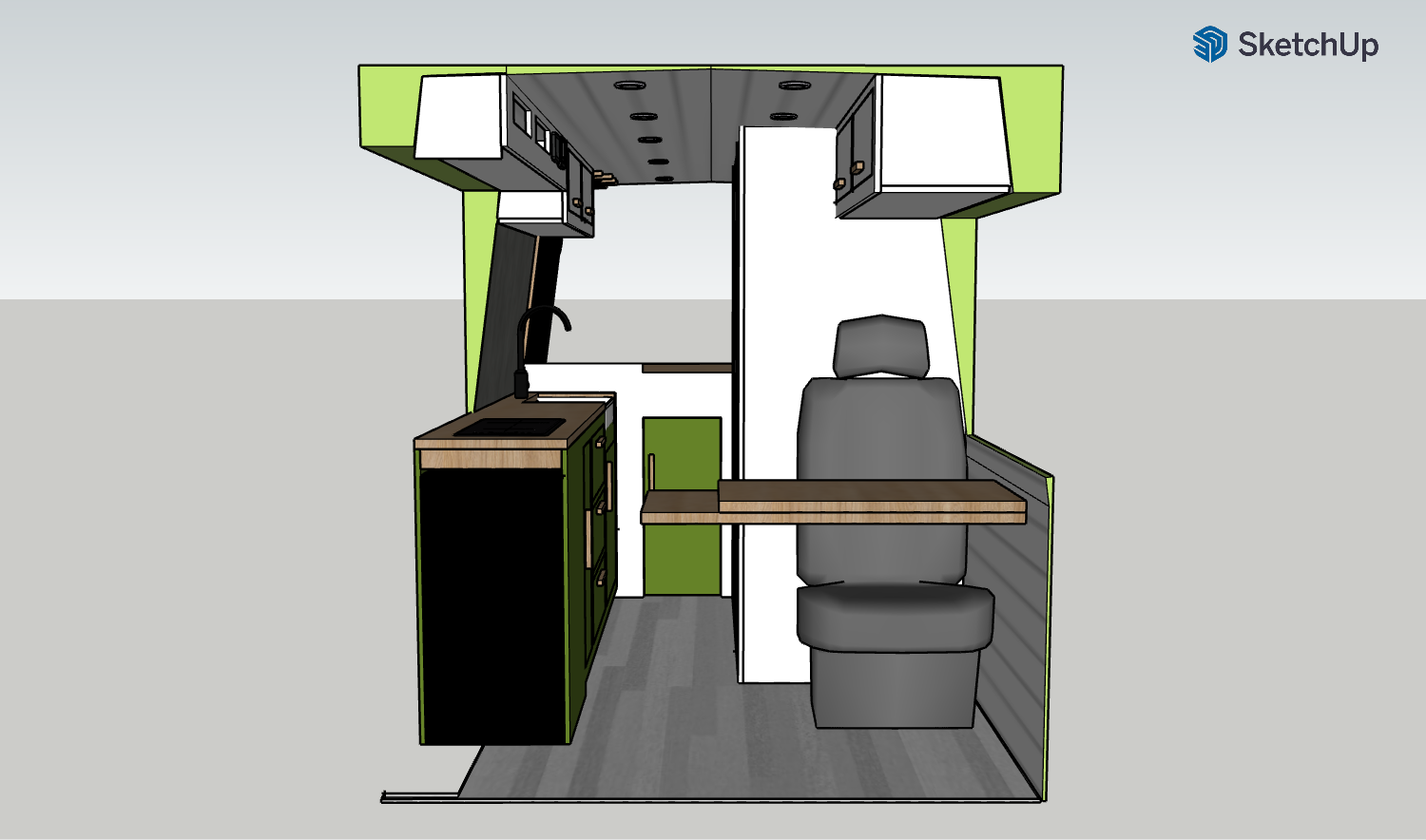 Sprinter matkaauto joonised 2